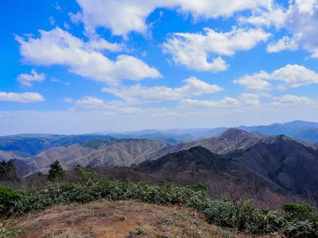 山口県・弟見山からの風景 山口県・弟見山からの風景の写真