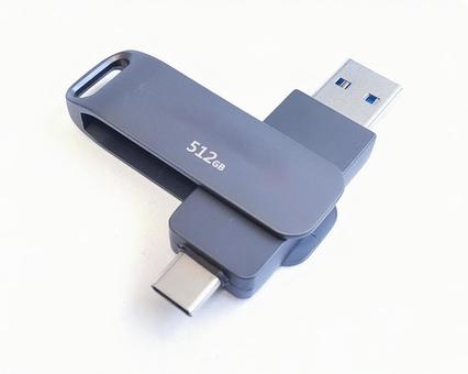 usbメモリ512gb 1 usbメモリ,フラッシュドライブ,ストレージの写真素材