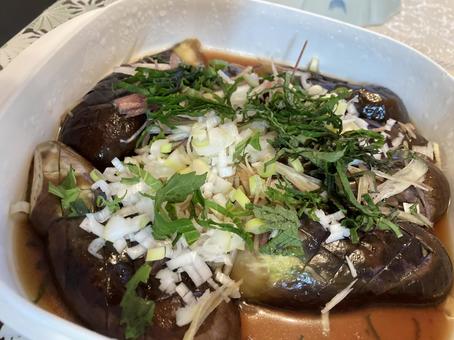 茄子煮びたし 茄子煮びたしの写真