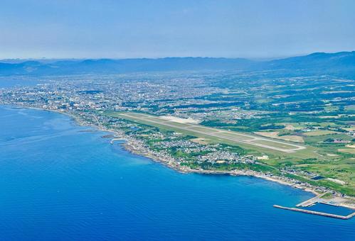 北海道函館空港 北海道函館空港 函館空港,空港,函館の写真素材