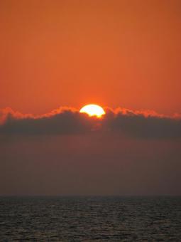 海の落日 200707 03 海の落日 200707 03の写真
