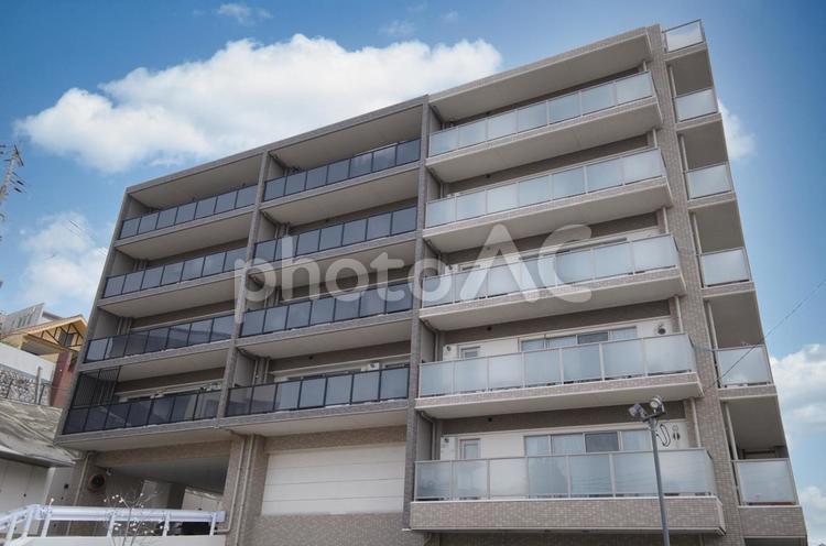 新築マンションのイメージ マンション,新築マンション,住居の写真素材