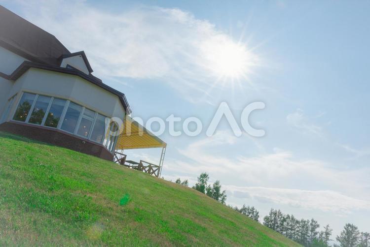 深川のイルムの丘 風景,景色,自然の写真素材