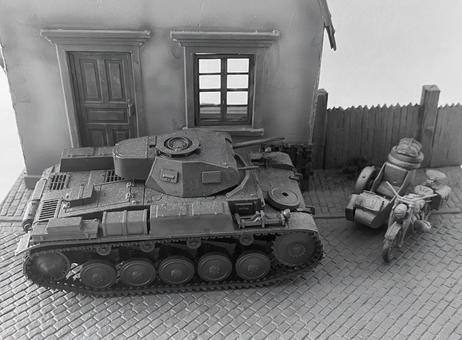 おもちゃの戦車 おもちゃの戦車の写真