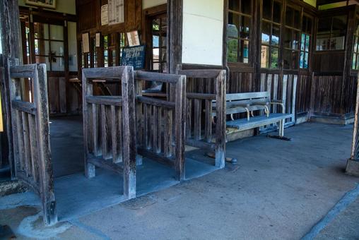 田舎の駅 因美線美作滝尾駅 田舎の駅 因美線美作滝尾駅の写真