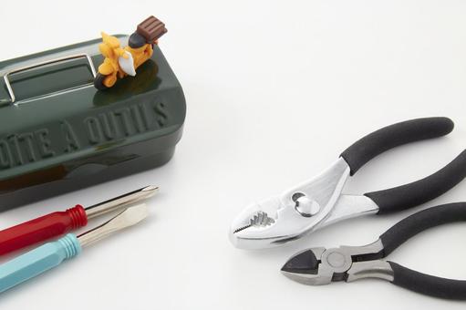 工具セット　バイク　修理　出張修理 バイク修理,工具セット,ミニチュアの写真素材