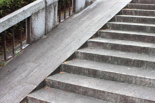 石の階段 石の階段の写真