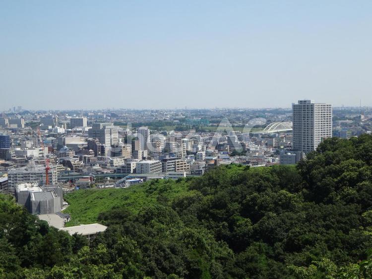 川崎市多摩区　登戸・向ケ丘遊園方面 川崎市,多摩区,登戸の写真素材
