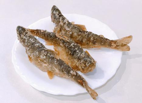 アマゴ唐揚げ アマゴ唐揚げ アマゴ唐揚げ,アマゴ,サツキマスの写真素材