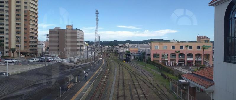 館山駅の線路 館山駅の線路の写真