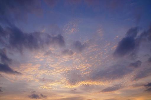 Evening sky, JPG