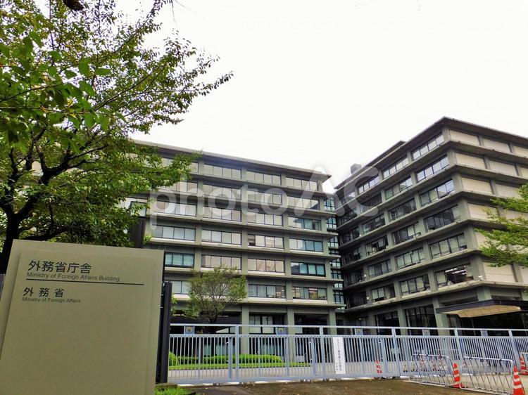 霞が関の風景18  外務省,霞が関,虎ノ門の写真素材