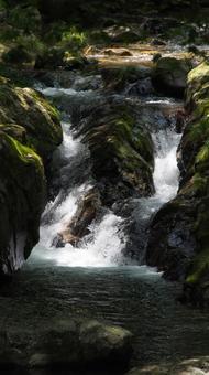 Soothing ~ A small waterfall in the forest, JPG Soothing ~ A small waterfall in the forest, JPG
