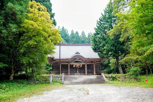 島根・奥出雲の稲田神社 島根・奥出雲の稲田神社 稲田神社,奥出雲,神社の写真素材