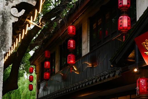 Photo, suzhou, pingjiang road, yangtze river (in china), 