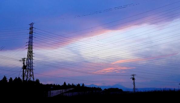 夕日 夕日の写真