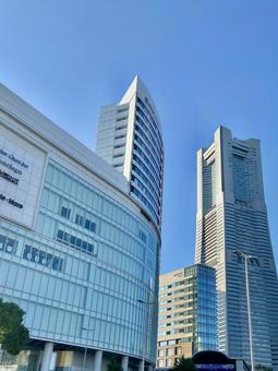 横浜の都会風景 横浜の都会風景 都会,都市,都心部の写真素材