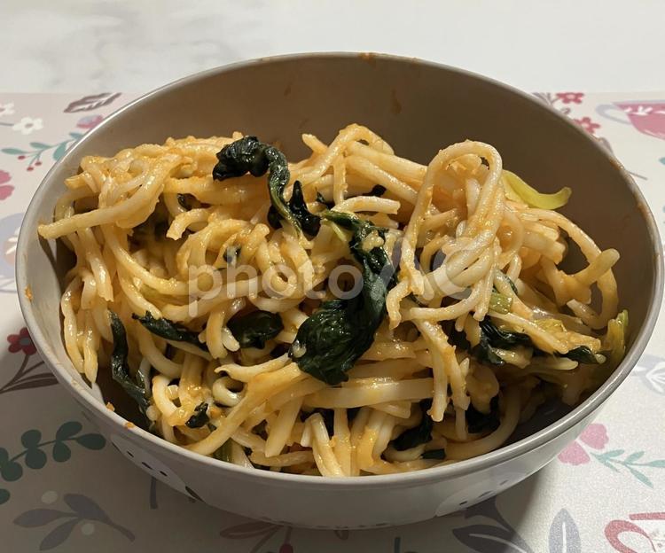 春野菜パスタ パスタ,食事,手作りの写真素材