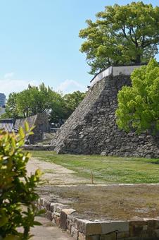 岡山城・石垣 岡山城・石垣の写真
