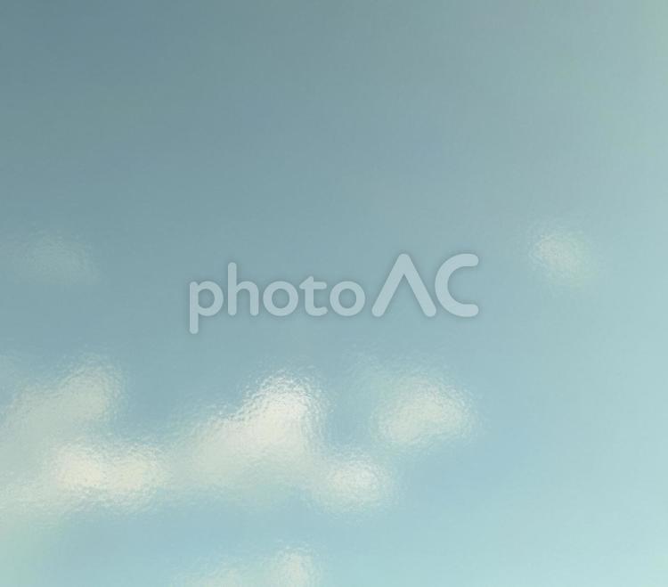 雲をイメージしたガラス調テクスチャ 空,晴れ,背景の写真素材