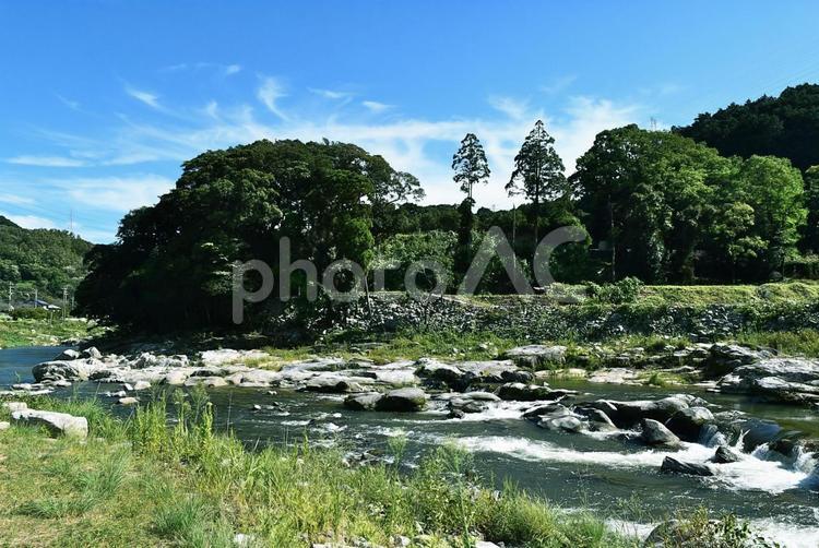 田舎の風景 風景,田舎,川の写真素材