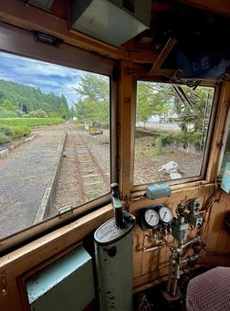 古い電車の運転席(モ514)_1 古い電車の運転席(モ514)_1 電車,古い,路面電車の写真素材
