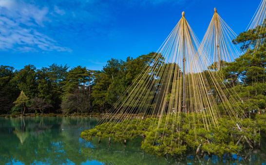 兼六園 兼六園 兼六園,石川県,金沢の写真素材