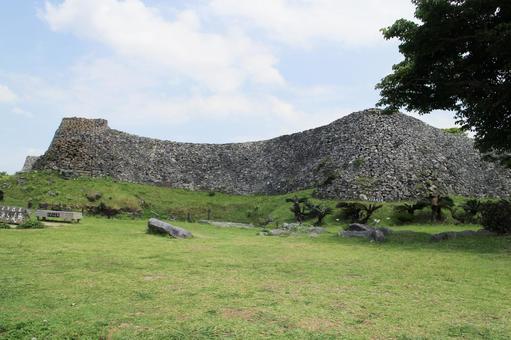 今帰仁城5 今帰仁城5 今帰仁城,城址,世界遺産の写真素材