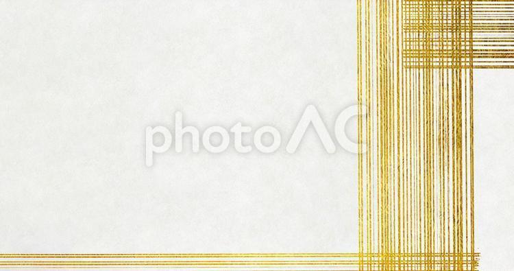 白色の和紙に金色の模様の背景画像 和風,背景,和の写真素材