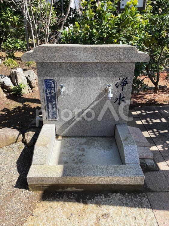 神社の浄水 浄水,神社,寺社の写真素材