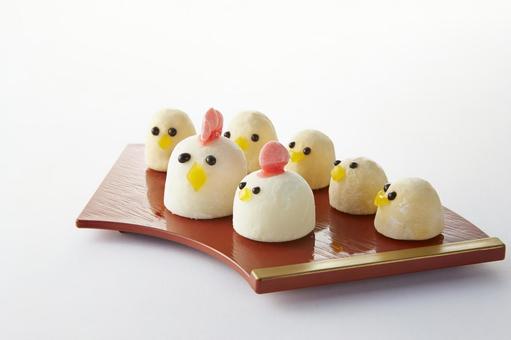 酉年 スイーツ(マシュマロ) 鶏 ひよこ 酉年 スイーツ(マシュマロ) 鶏 ひよこ 家族,酉年,親子の写真素材