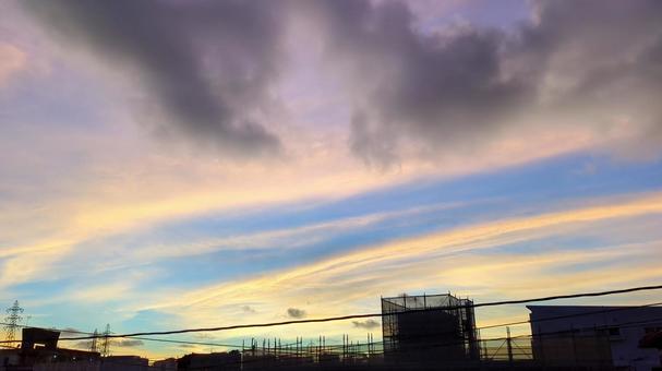 夕暮れ空コントラストサイコー 夕暮れ空コントラストサイコーの写真