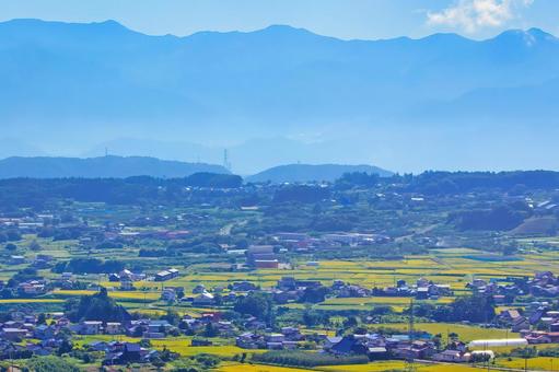 さわやかな信州の風景 さわやか,信州,風景の写真素材