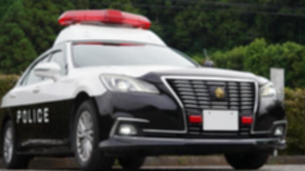 日本の警察車両(パトカー)のイメージ素材 日本の警察車両(パトカー)のイメージ素材 パトカー,クルマ,警察の写真素材