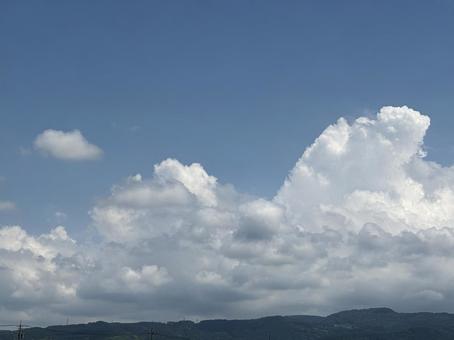 夏の空 夏の空の写真
