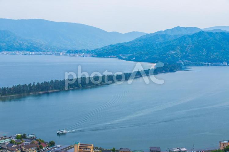 日本三景　天橋立　風景 天橋立,風景,自然の写真素材