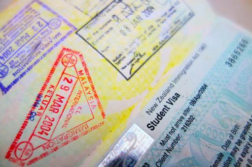 ニュージーランド査証の写真