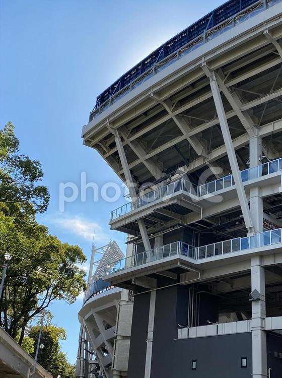 横浜スタジアム「ハマスタ」 ハマスタ,横浜,野球場の写真素材