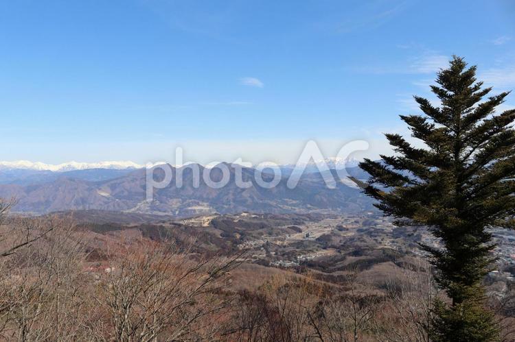 高根展望台からの風景 風景,何人もありません,自然の写真素材