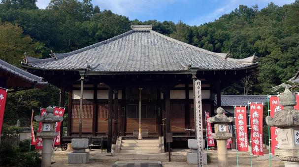 広島県-備後国分寺-本堂 備後国分寺,寺,唐尾山の写真素材