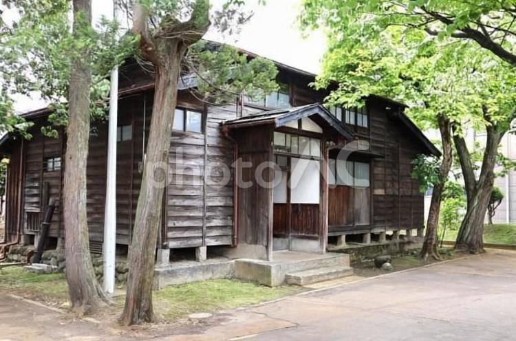 山本五十六生家（山本記念公園、長岡市） 家,山本五十六,公園の写真素材
