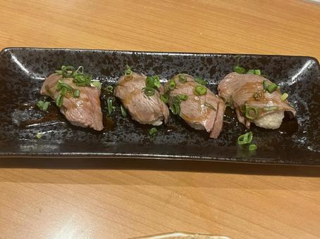 Meat sushi, JPG Meat sushi, JPG