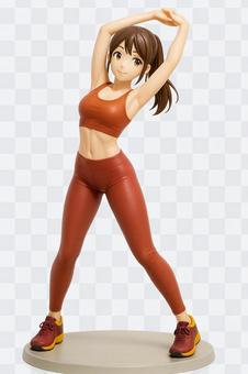 フィットネス フィギュア 女性 フィットネス フィギュア 女性の写真