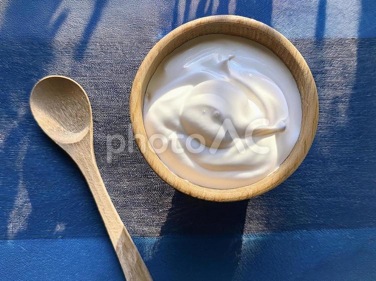 ヨーグルト_AS000006 ヨーグルト,朝食,タンパク質の写真素材