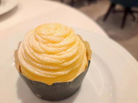 Salted Lemon Mont Blanc Cake, JPG Salted Lemon Mont Blanc Cake, JPG