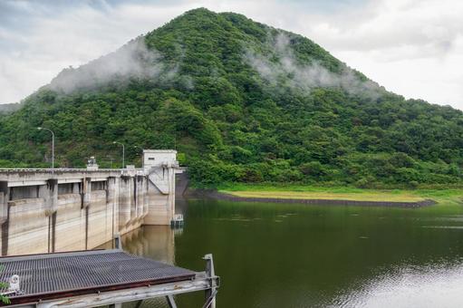 南川ダムの風景⑽ 南川ダムの風景⑽ ダム,ダム湖,南川ダムの写真素材