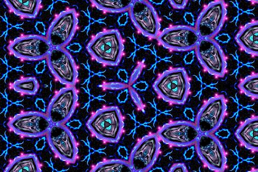 幻想的背景素材 幾何学タイルの世界 幻想的背景素材 幾何学タイルの世界 背景素材,壁紙,背景画像の写真素材