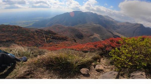 大船山山頂 大船山山頂 大船山頂,登山,景色の写真素材