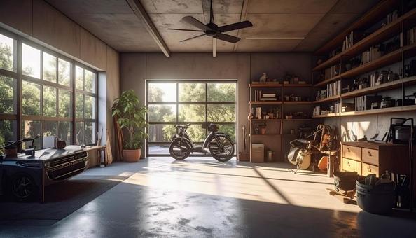 インナーガレージの写真