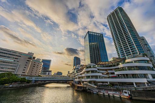 都市景観 都市景観 横浜,みなとみらい,都市景観の写真素材